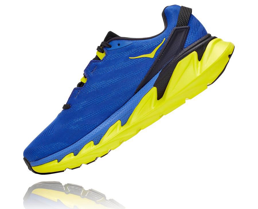 Hoka One One Hardloopschoenen Heren - Elevon 2 - Blauw/Groen - PE0621593